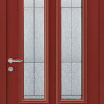 Porte d'entrée aluminium ALOE 6
