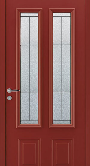 Porte d'entrée aluminium ALOE 6