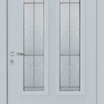 Porte d'entrée aluminium ALOE 6