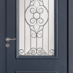 Porte d'entrée aluminium Cordey1