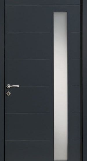 Porte d'entrée aluminium CYTISS 5