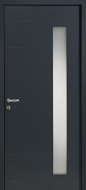 Porte d'entrée aluminium CYTISS 5