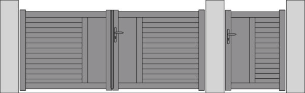 Portail Découpe laser lame 90