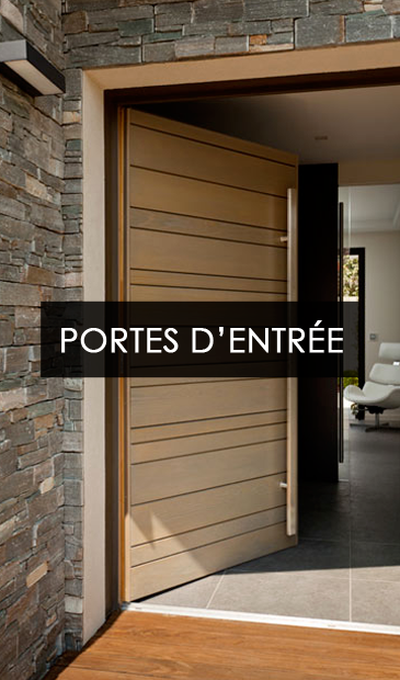 Nos portes d'entrée