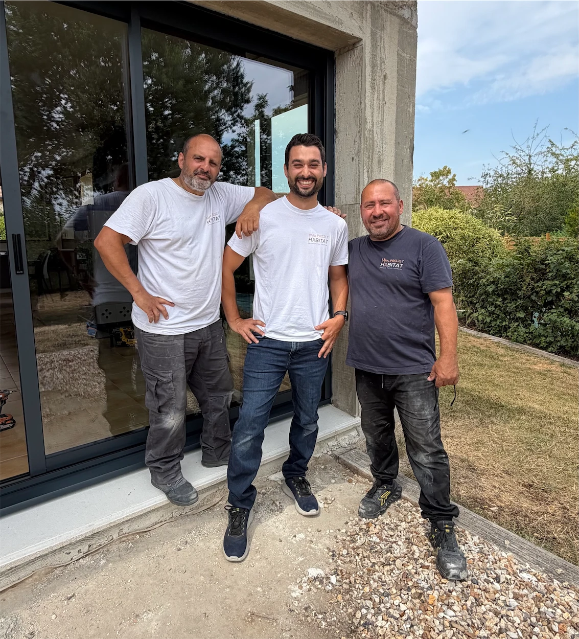 equipe-mon-projet-habitat Benjamin et l'équipe de poseurs